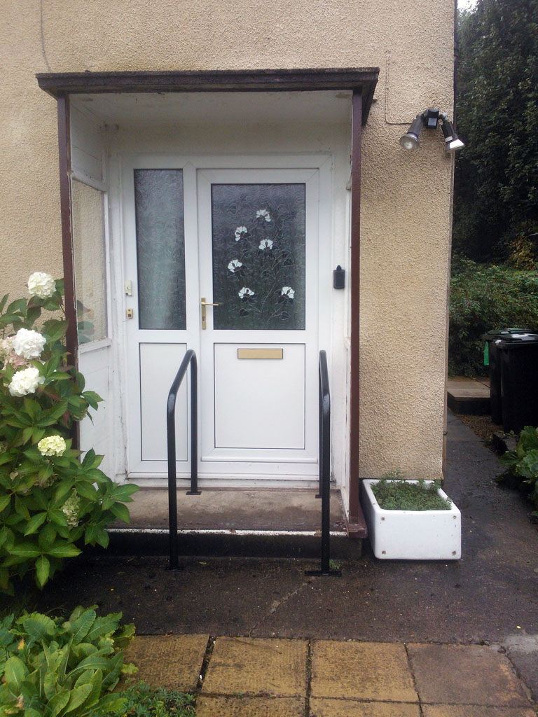 Before the Bespoke Work on Mrs Robinsons UPVC Porch